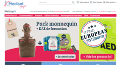 Desktop Screenshot of daeshop.fr