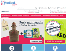 Tablet Screenshot of daeshop.fr